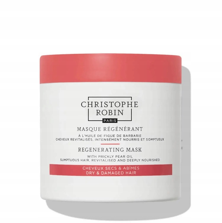 Vyživující regenerační maska s olejem z opuncie Christophe Robin 250 ml
