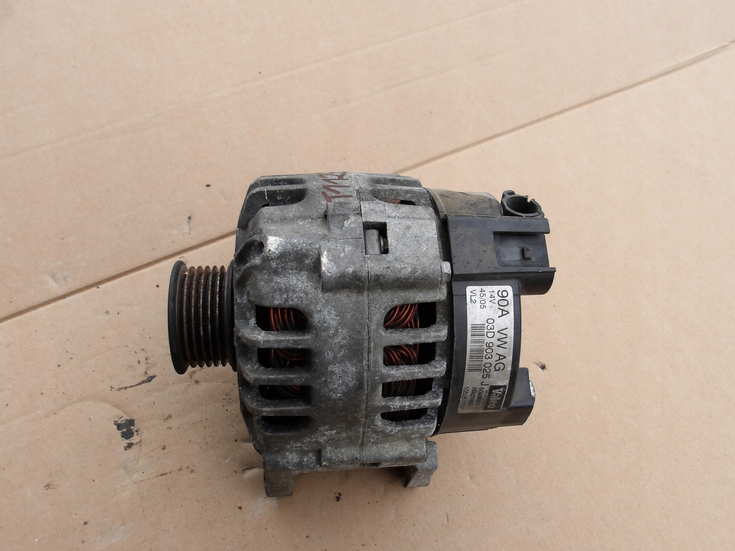 2007 VW Fox Alternator 1200petrol 03d903025j