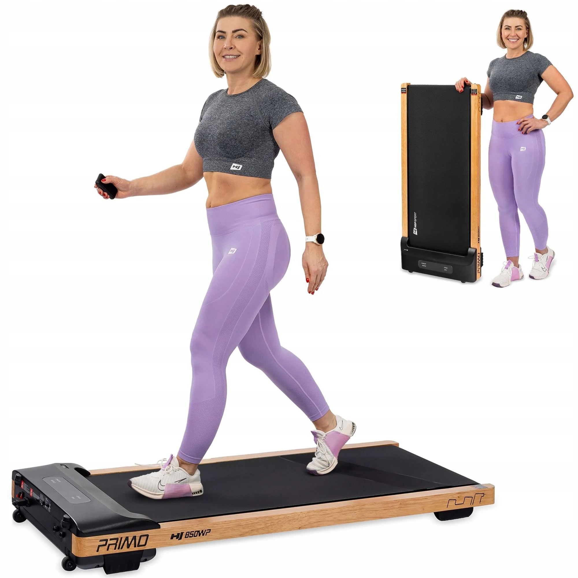 Walking pad, elektrický běžecký pás ovládaný dálkově Primo