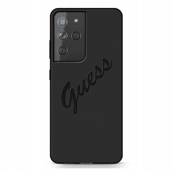 

Guess do Samsung S21 Ultra G998 black case Script
