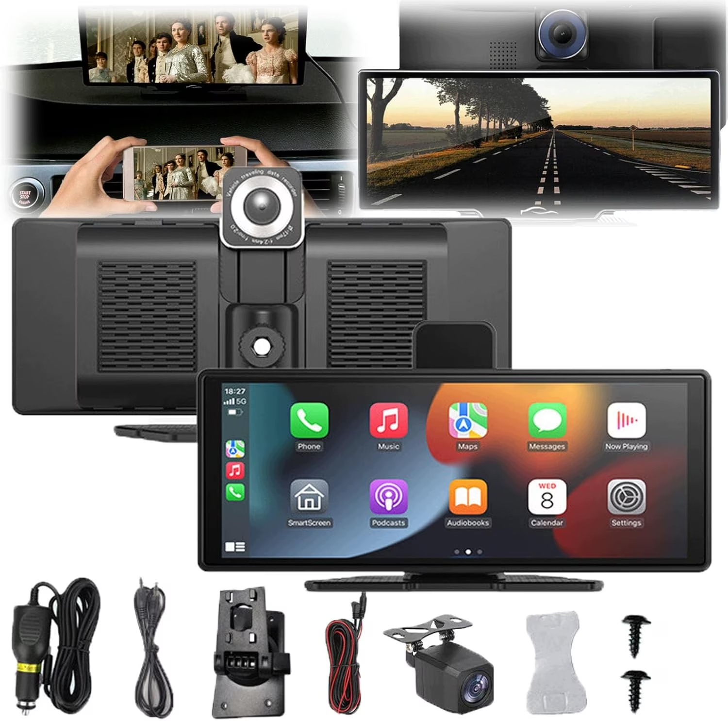Multimediálna Stanica Do Auta Rádio Carplay Android Auto Cúvacia Kamera