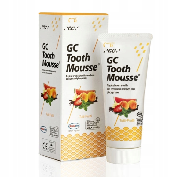 

Gc Tooth Mousse Płynne Szkliwo Smak Tutti Frutti