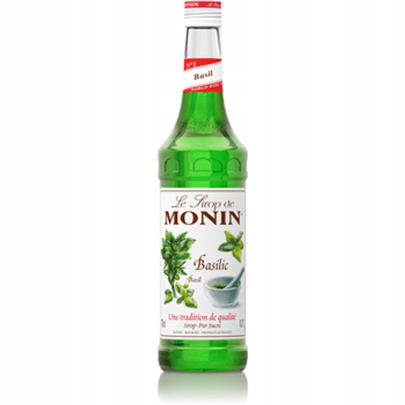 Levně Monin Basil – sirup bazalka 0,7 l