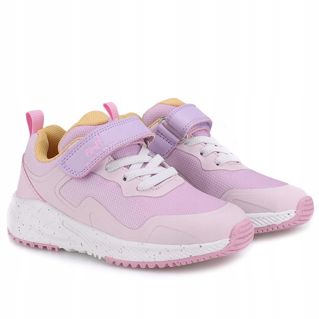 Emel E4231M-1 Buty Sportowe Dziewczęce Sneakersy Półbuty Pu Różowy 35