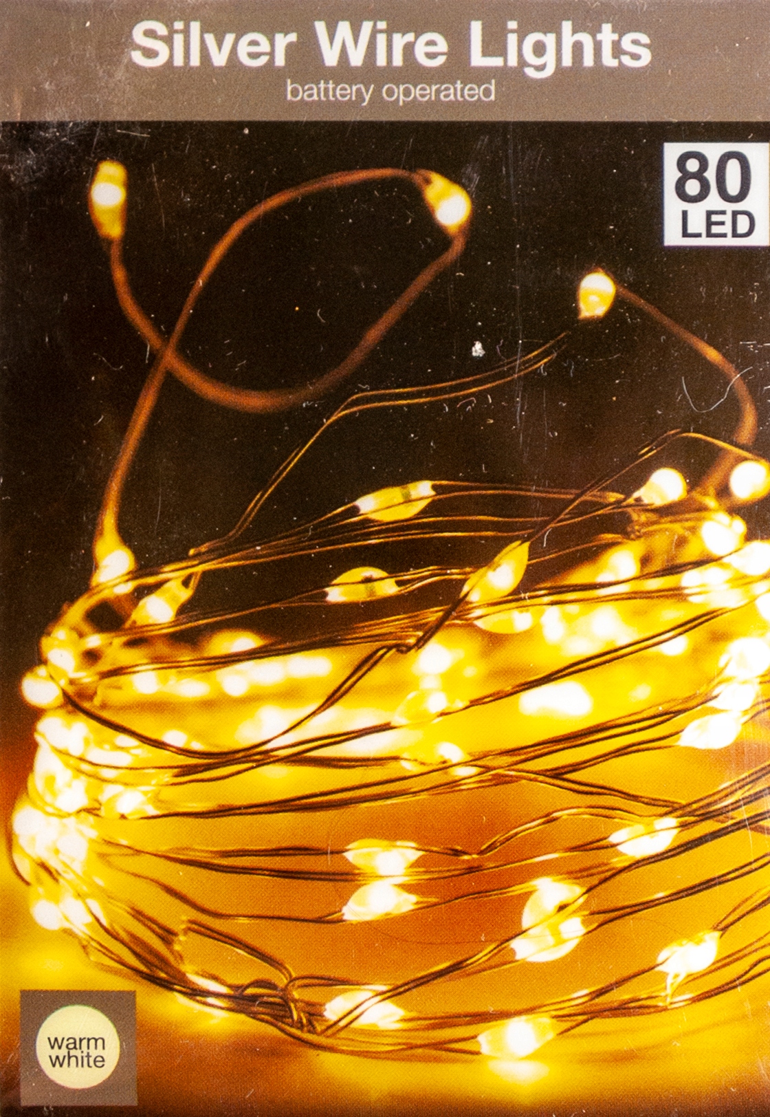 

Lampki Choinkowe Led Na Baterie 80 Led ciepłe