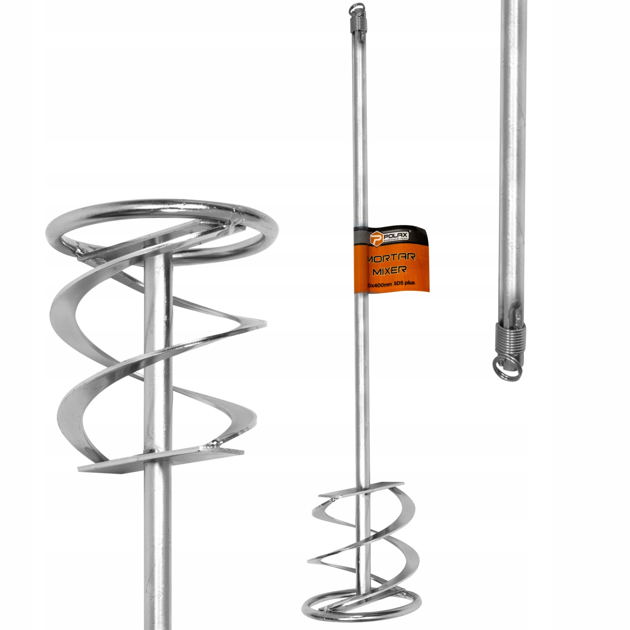 POLAX MIESZADŁO DO GĘSTYCH ZAPRAW SUCHYCH MIESZANEK SDS PLUS 80x400MM 1SZT