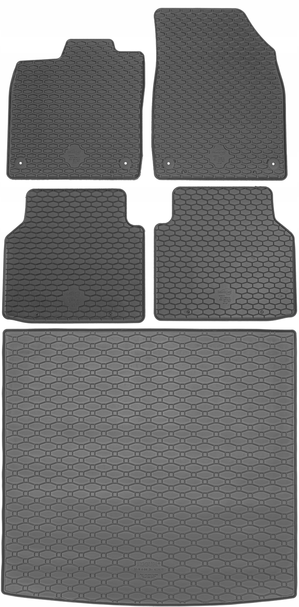 Cupra Tavascan Suv 2023- Sada Koberce batožinový priestor