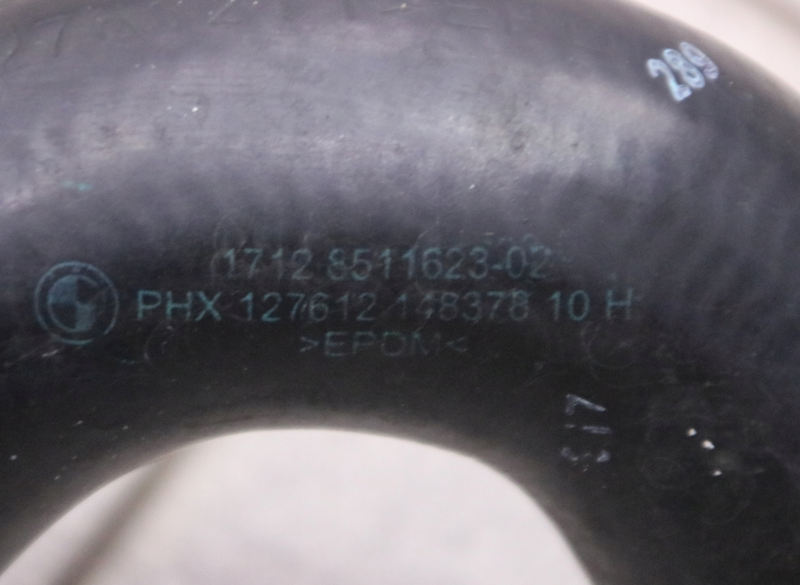 BMW E90 E91 E92 E93 LCI X1 E84 N47N cijev crijevo prijenos vode 8511623