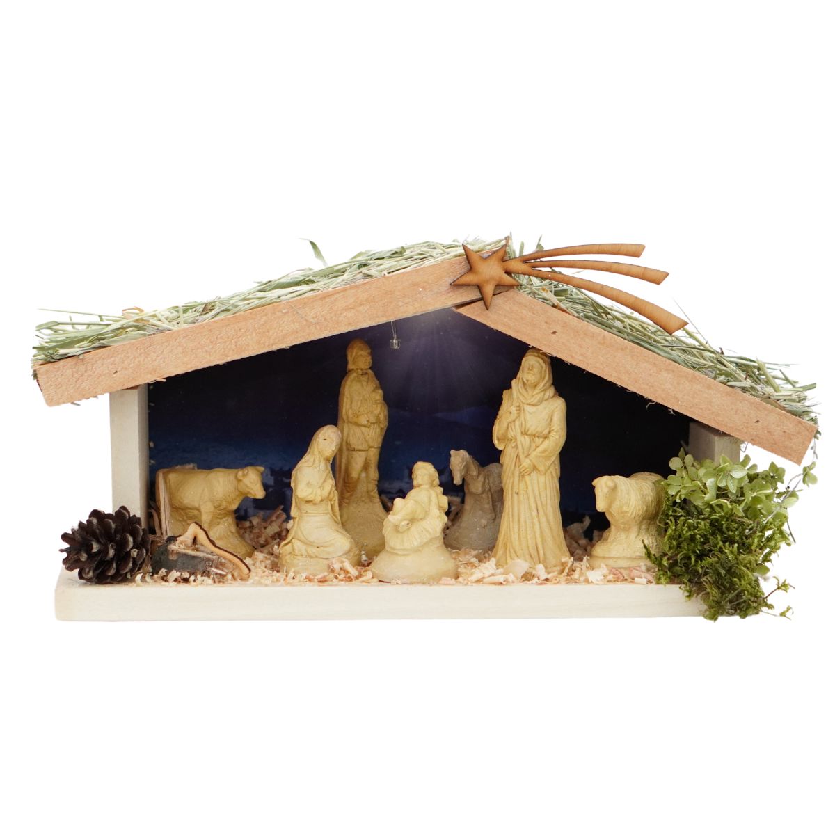 Tradiční Vánoční Led Betlém S Průměrnou Baterií Bonus 100% Eko