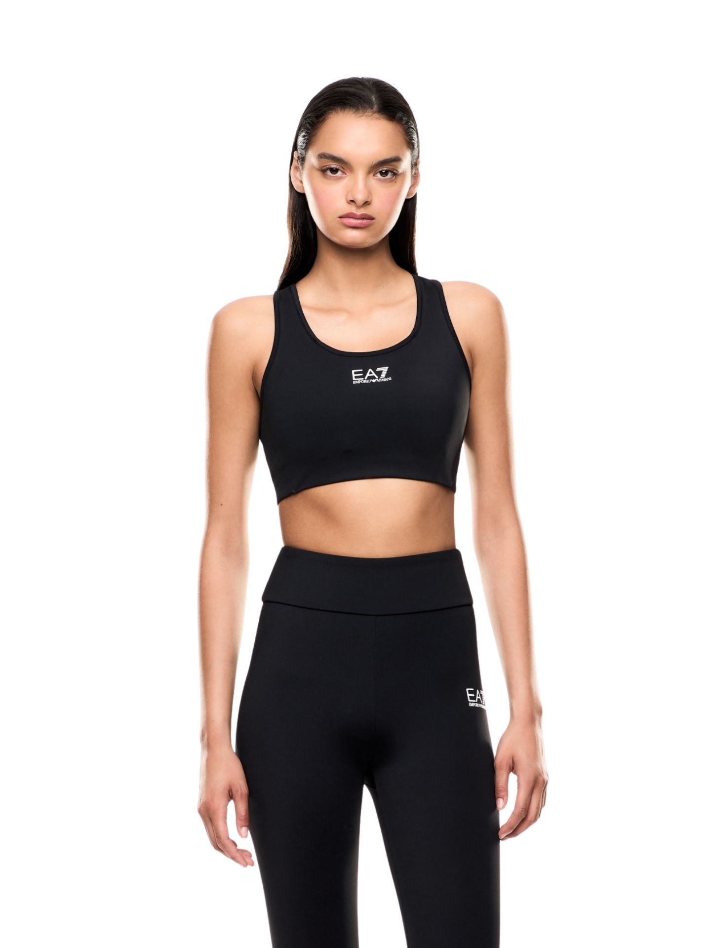Biustonosz treningowy EA7 Emporio Armani VIGOR7 Black Xs