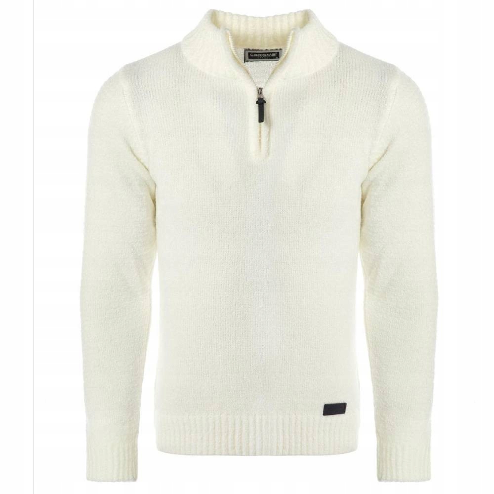 Carisma svetr pánský 7953 zapínání véčko S ecru