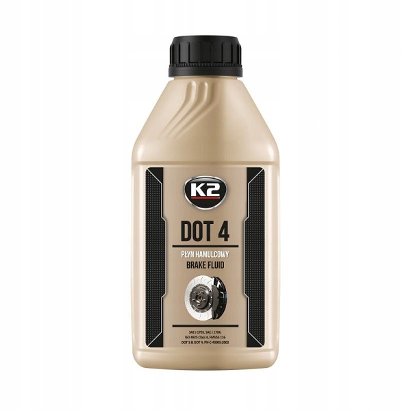 

K2 DOT4 płyn hamulcowy T104 500g 500ml 0.5L