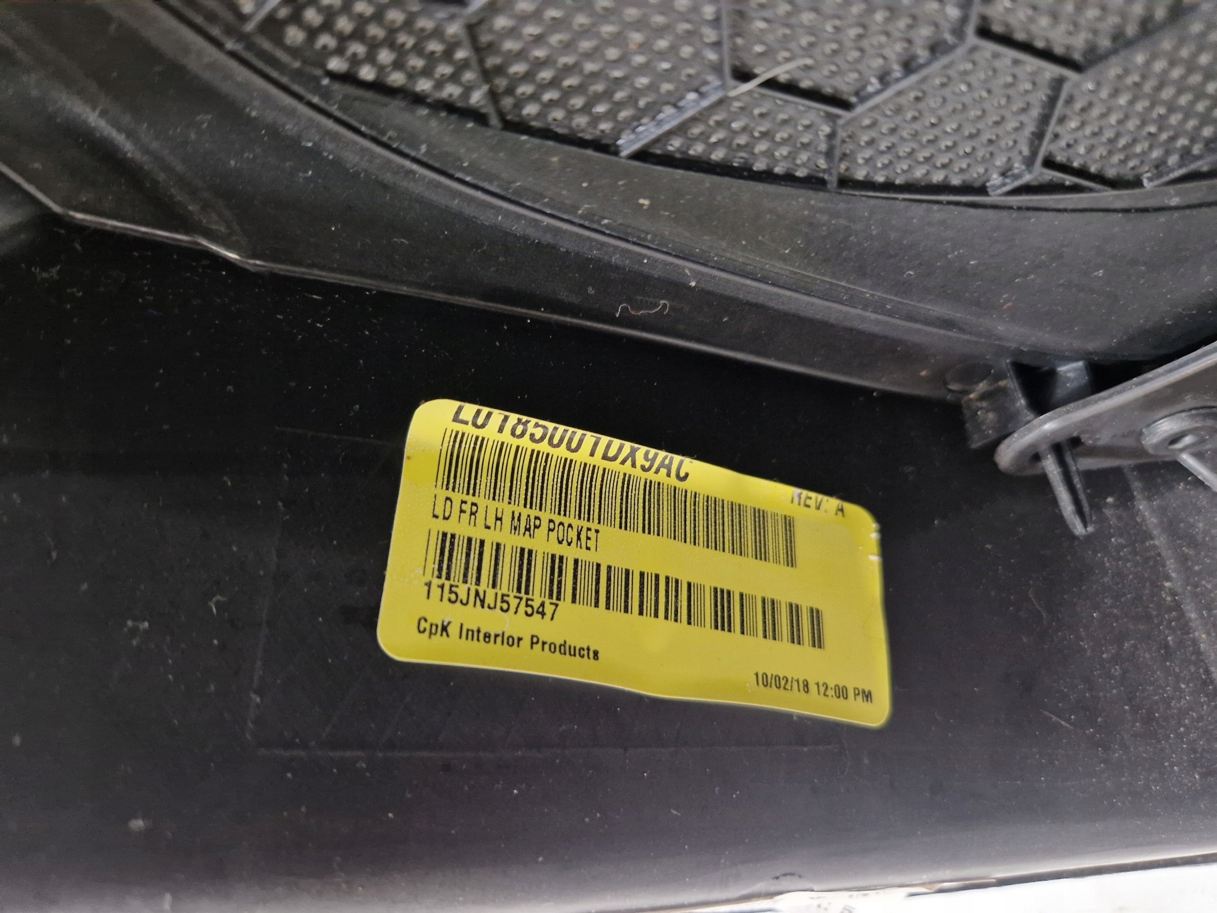 DODGE CHARGER 2019- side door left front leather 5PF051X9AI