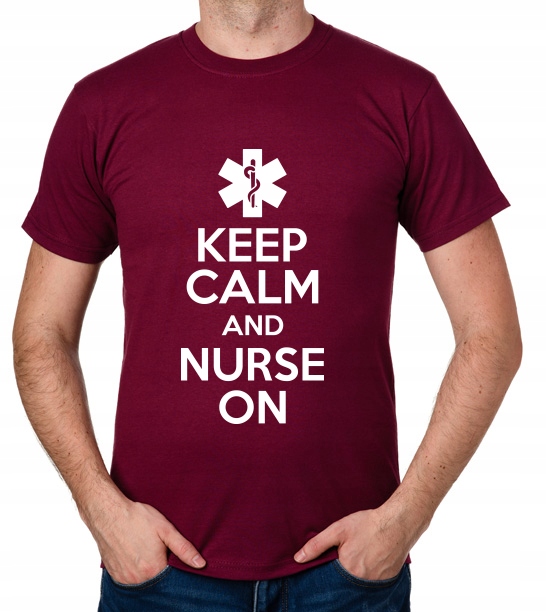 

koszulka Keep Calm And Nurse On prezent
