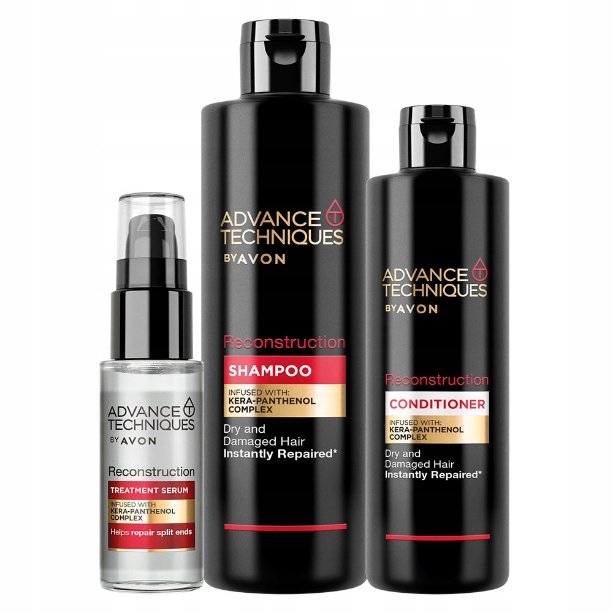 

Avon Zestaw Błyskawiczna Odbudowa Włosa 3 Szt.