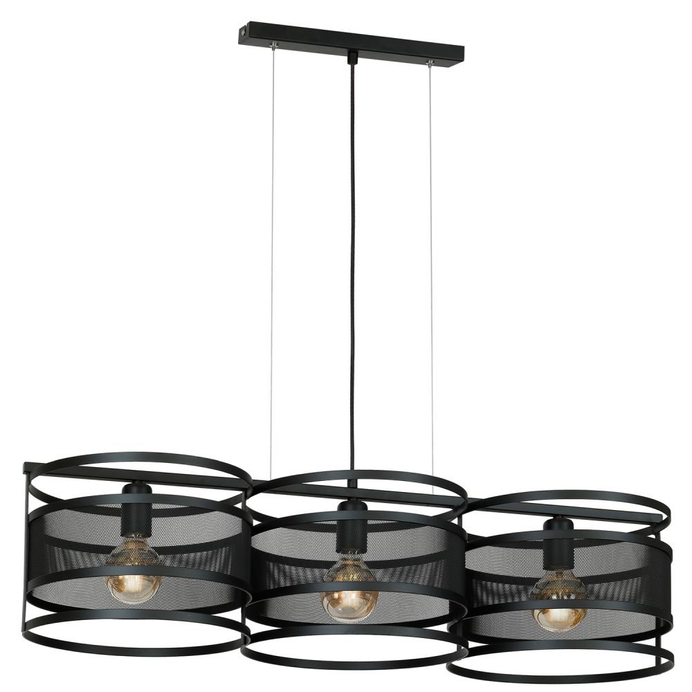 Závěsná 3-bodová lampa nad stůl Rim 1121 Luminex