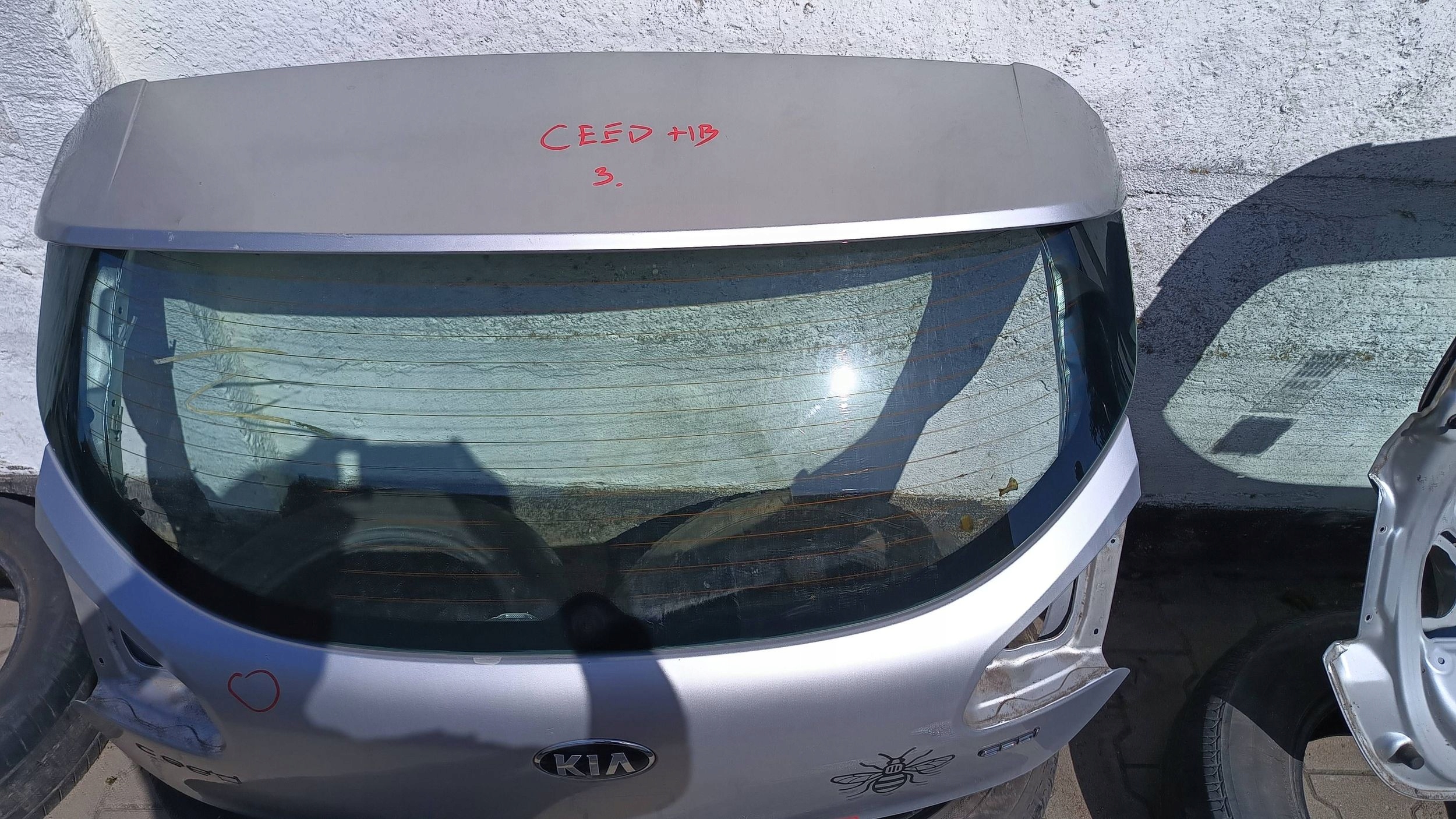 KIA CEED II HB boot door rear + window 9S 2013