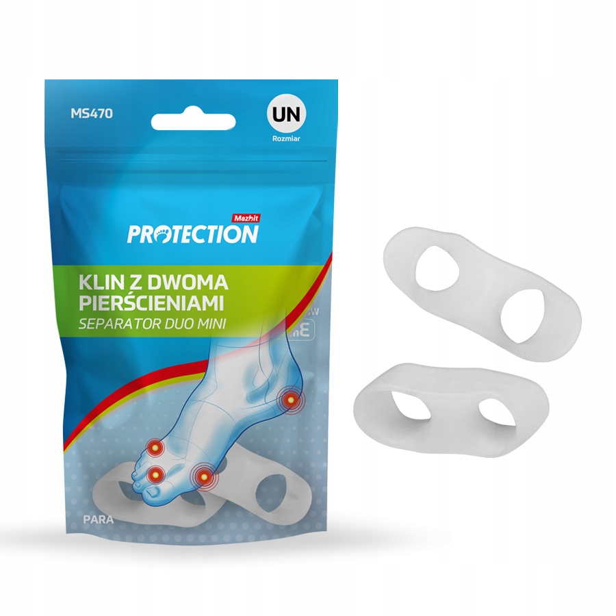 

Klin z Dwoma Pierścieniami Separator na Palce Para