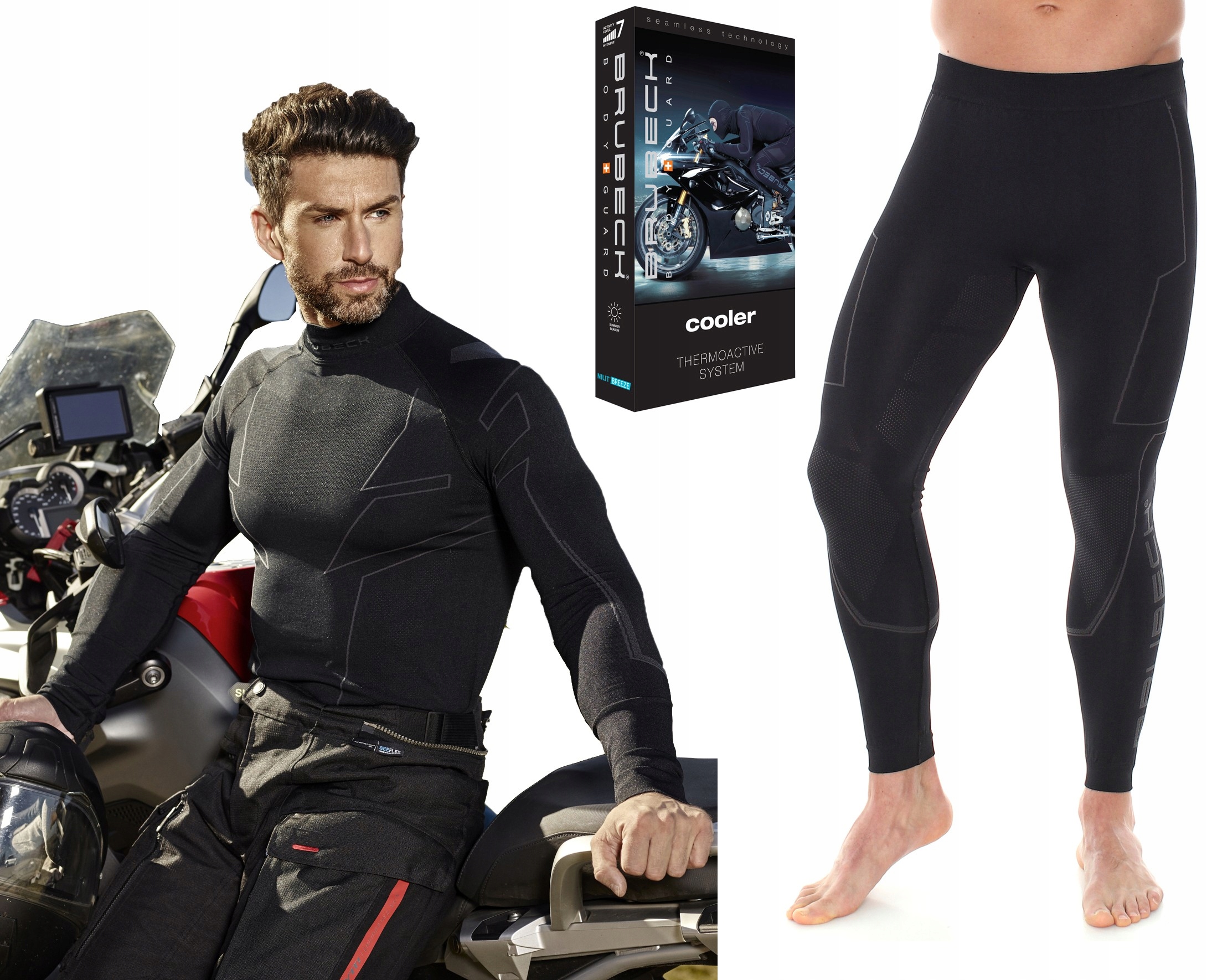 

Brubeck Cooler Chłodząca Bielizna MOTOCYKLOWA-2XL
