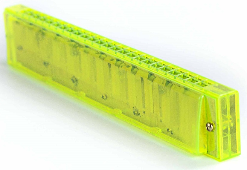 HARMONIJKA USTNA DIATONICZNA kolor zielony