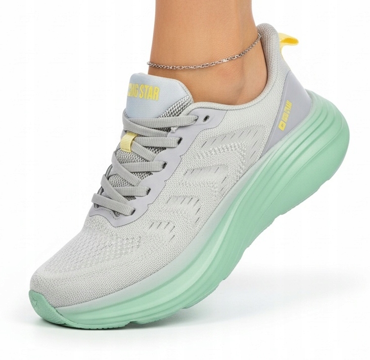 Buty damskie Big Star TT274048 sportowe Sneakersy siatkowe lekkie 42