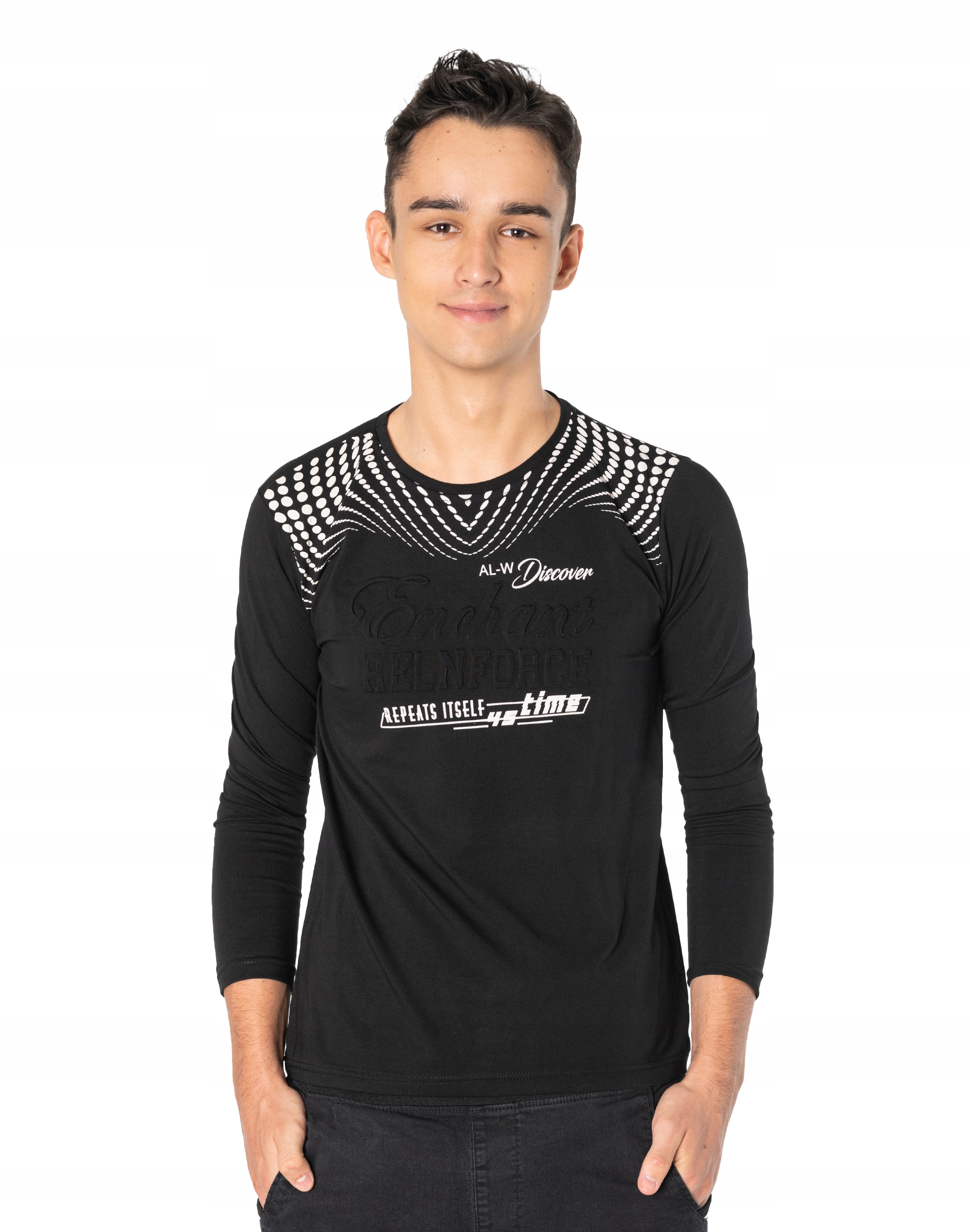 

Koszulka Męska z Długi Rękaw Longsleve DR02-2 r XL
