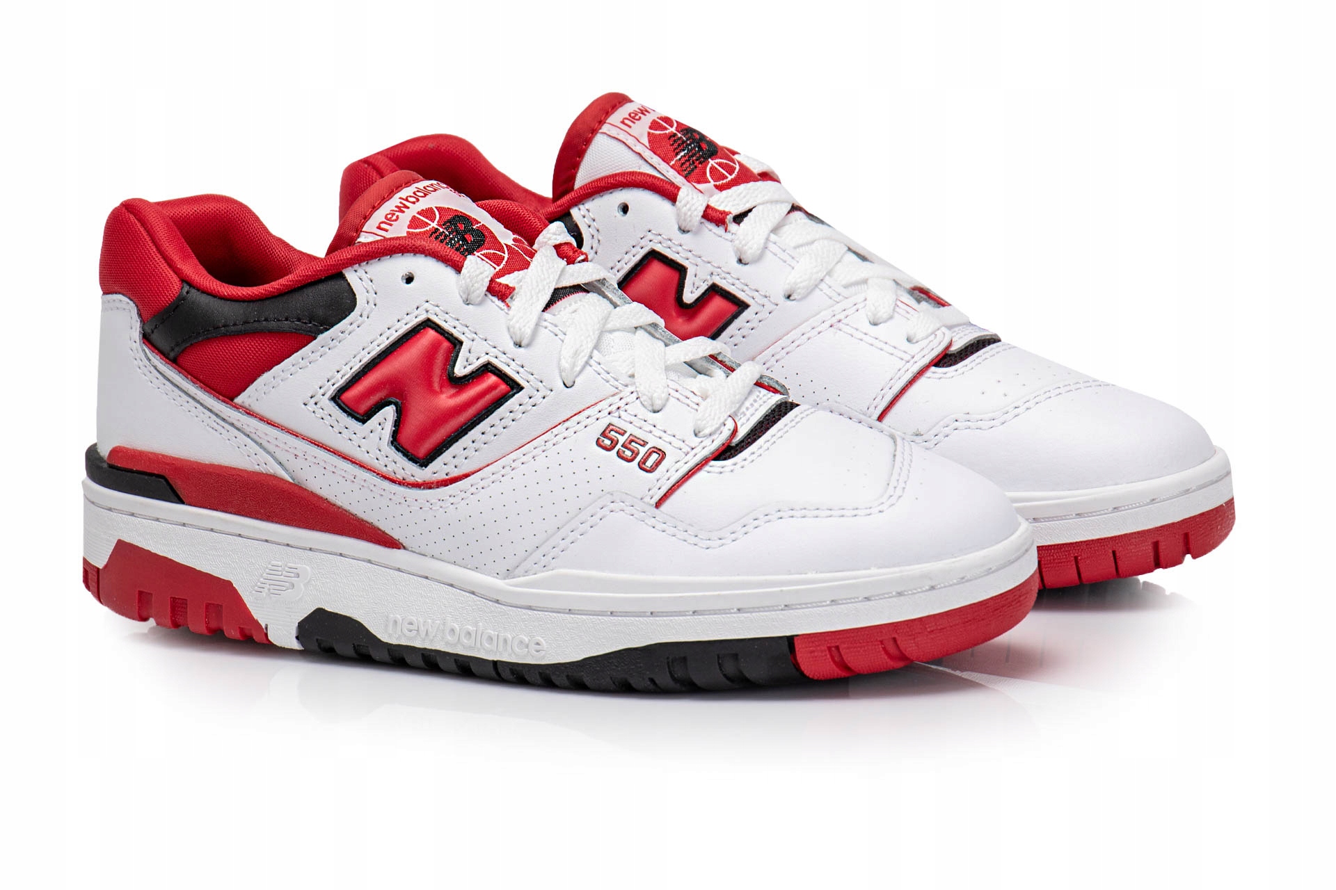 Tenisky New Balance BB550SE1 Tenisky New Balance BB550SE1 Bílá-červená