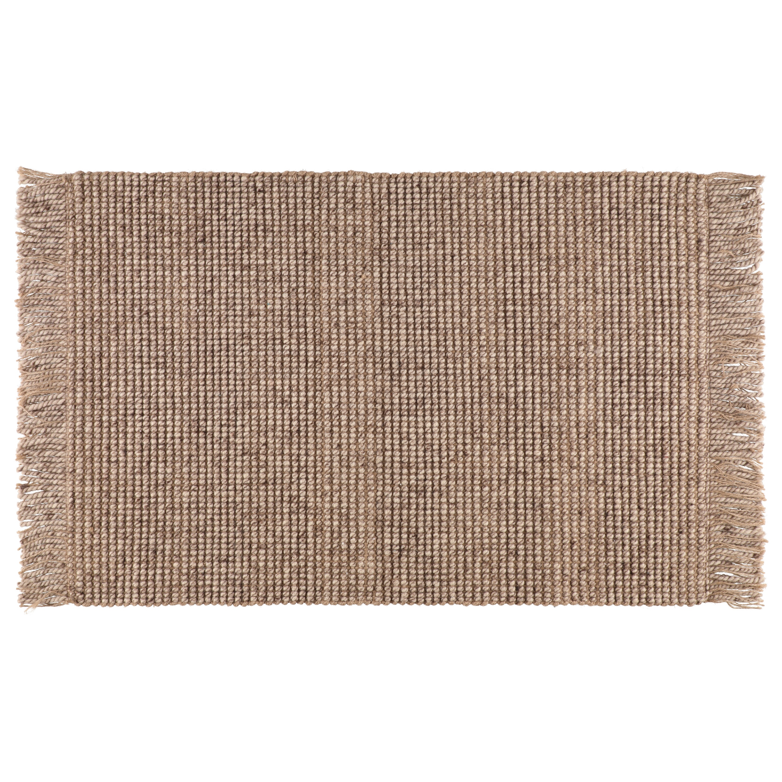 Koberec Z Recyklovaných Materiálů, Hnědý, 60 X 90 CM