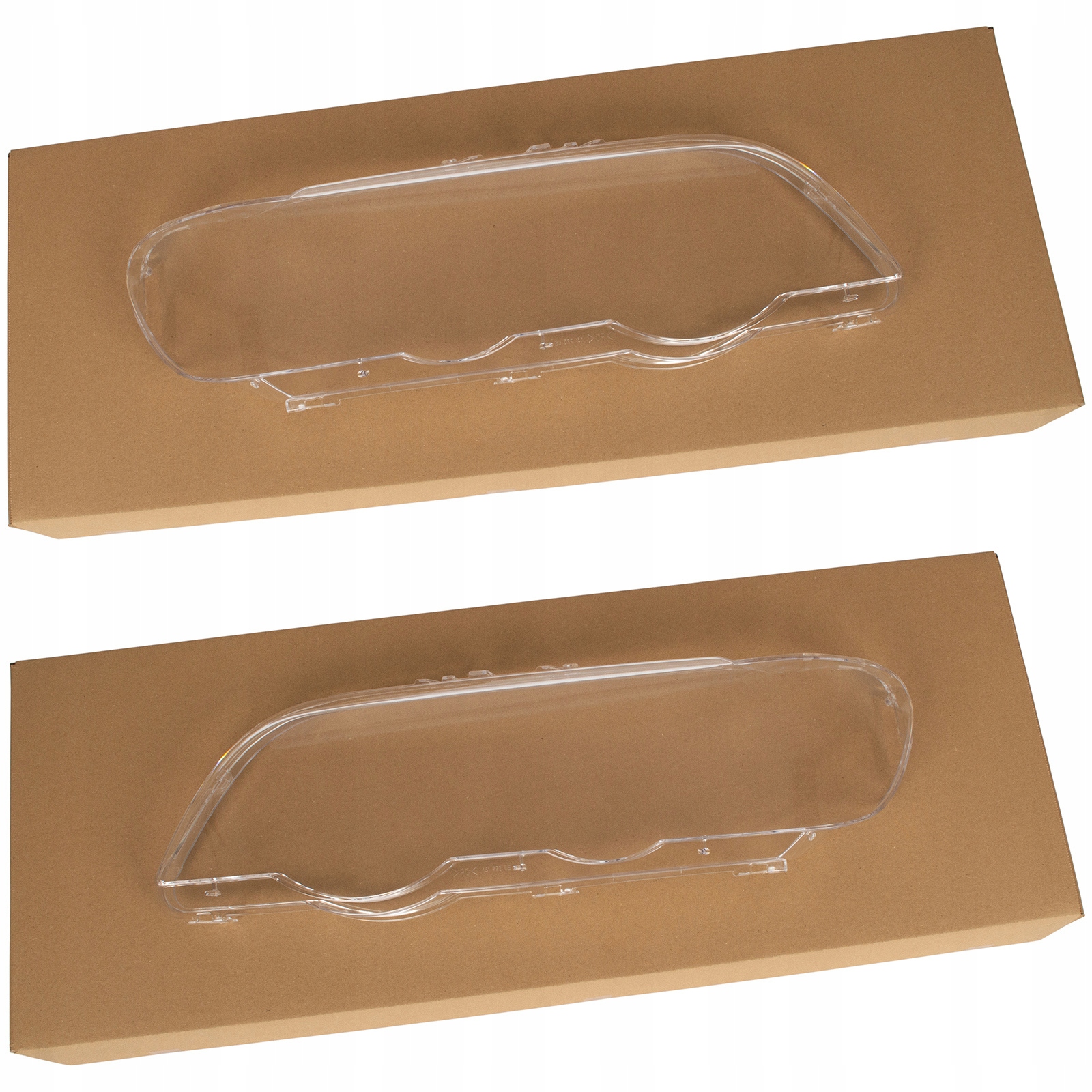 2x stínidlo sklo pro světlomet lampa levá pravá pro Bmw X5 E53 99-04