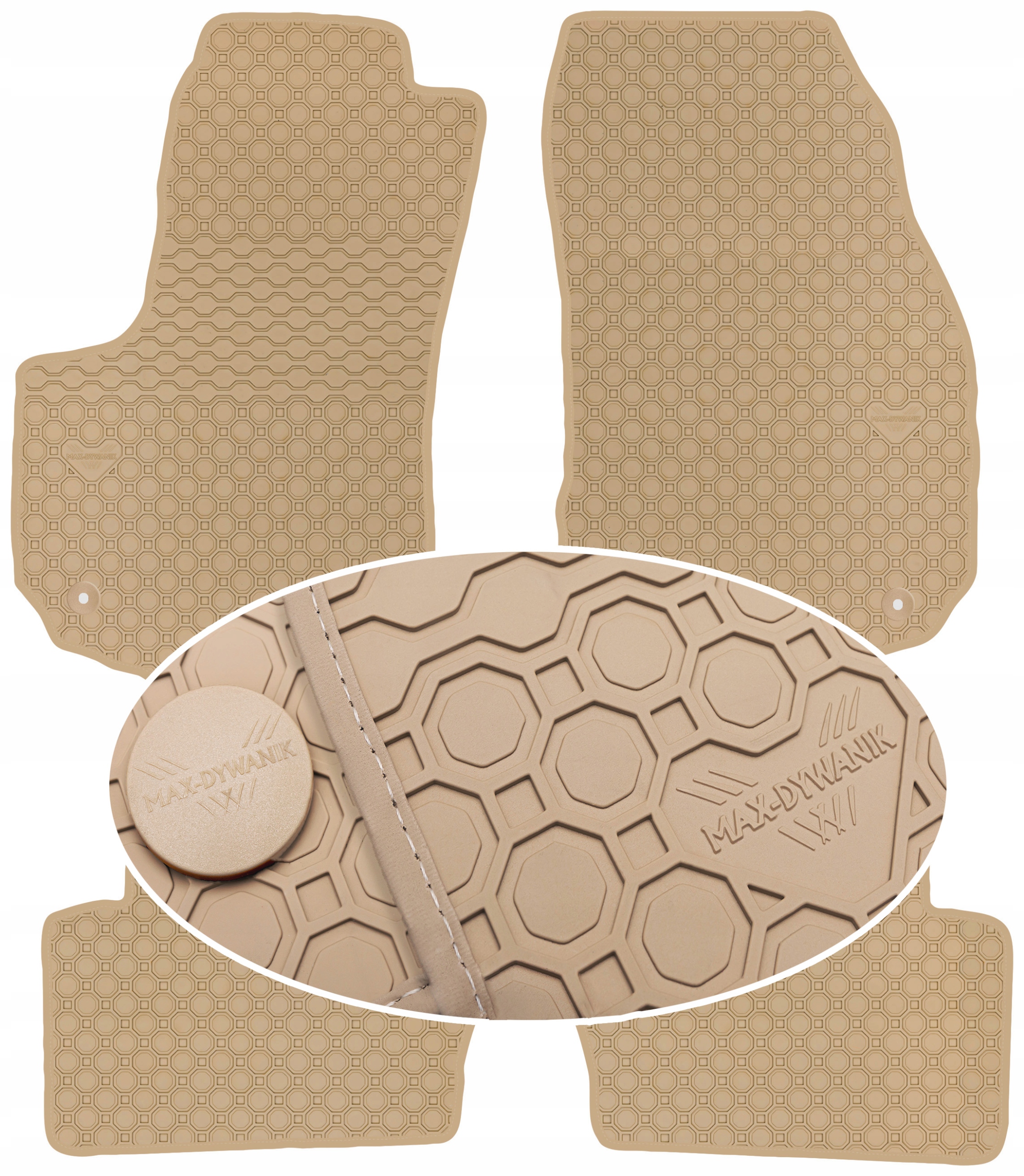 Opel Zafira B 5os 2005-2014 Koberce Béžové