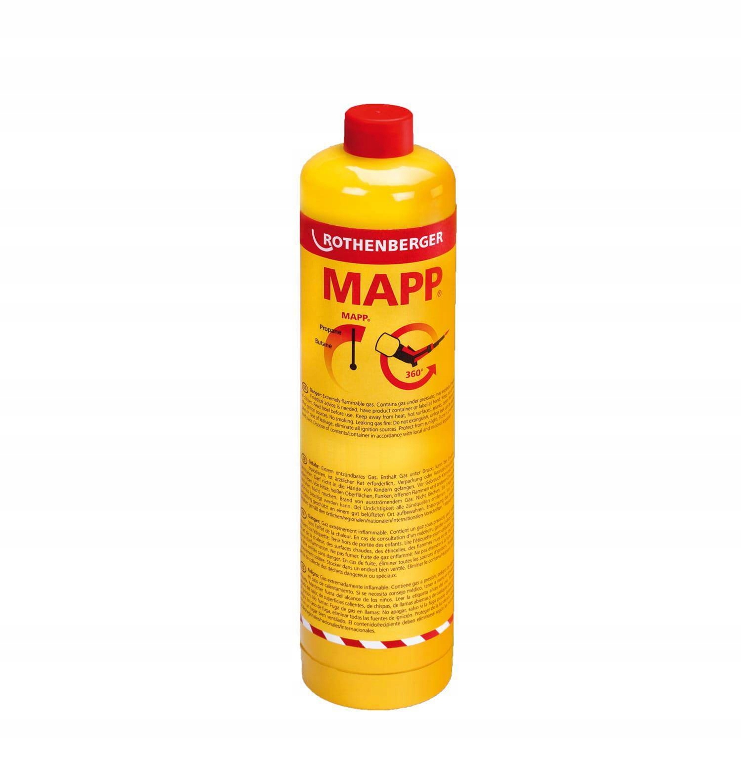 

Butla Z Gazem Mapp Gas Eu 7/16" Rothenberger
