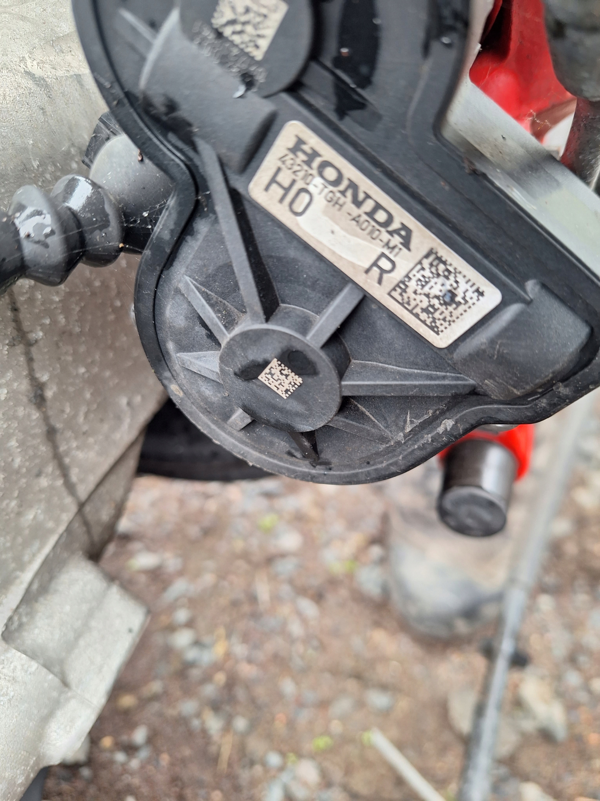 HONDA CIVIC X TYPE R 17-> caliper brake right rear part