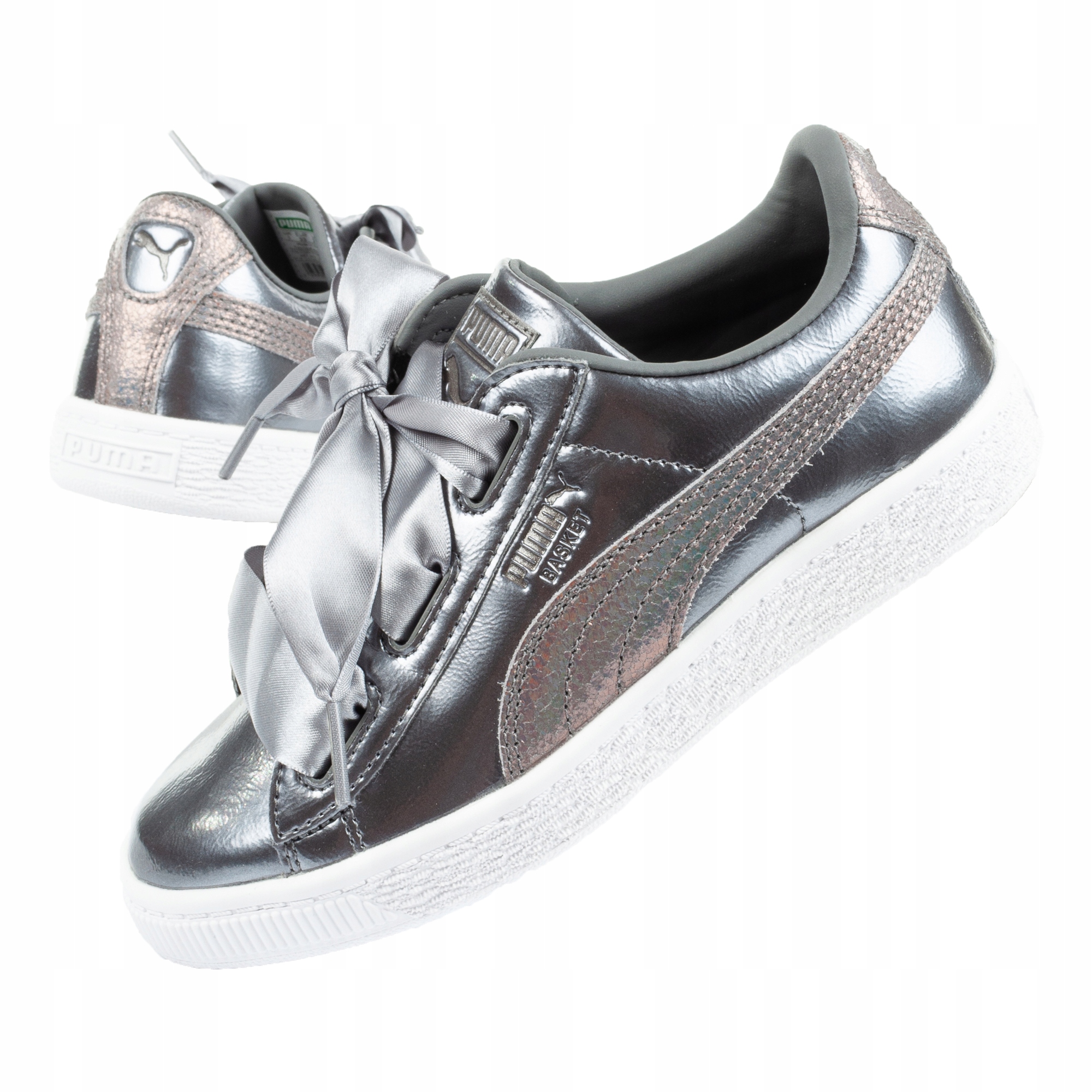 

Buty dziecięce Puma Basket Heart Lunar [365994 01]