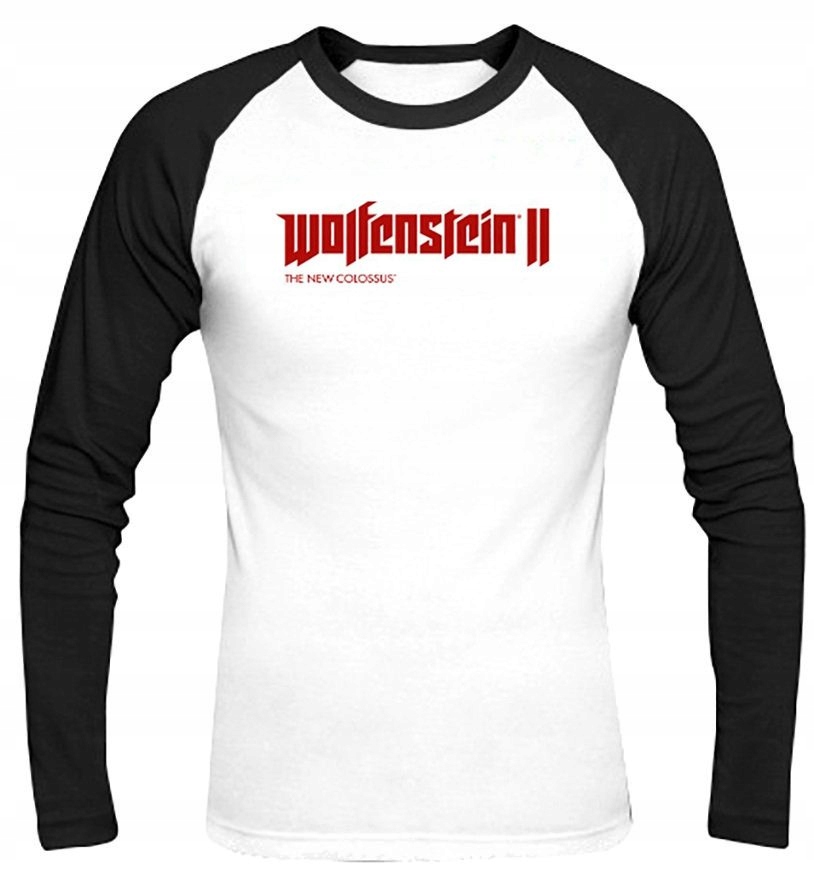 Koszulka Wolfenstein 2 T-shirt Longsleeve Bethesda rozmiar S