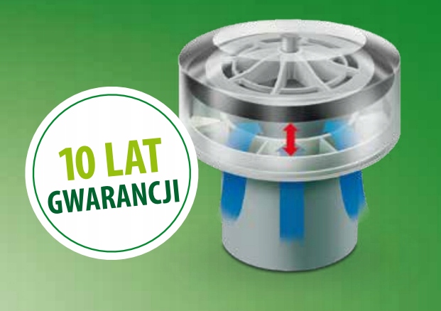 Prevzdušňovač kanalizácie Durgo Dn 50 ako 110, odtok kanalizácie