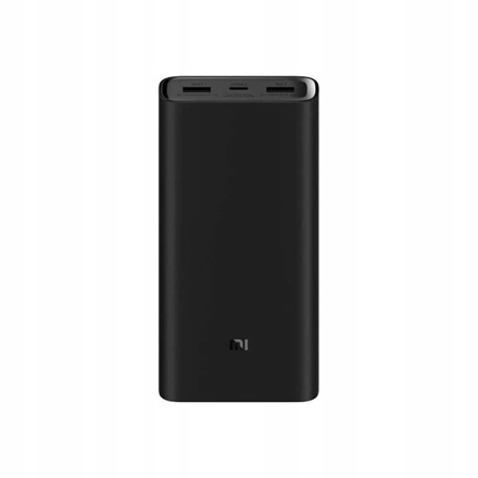Xiaomi Power Bank 20000 mAh Usb-c, Usb A Czarny