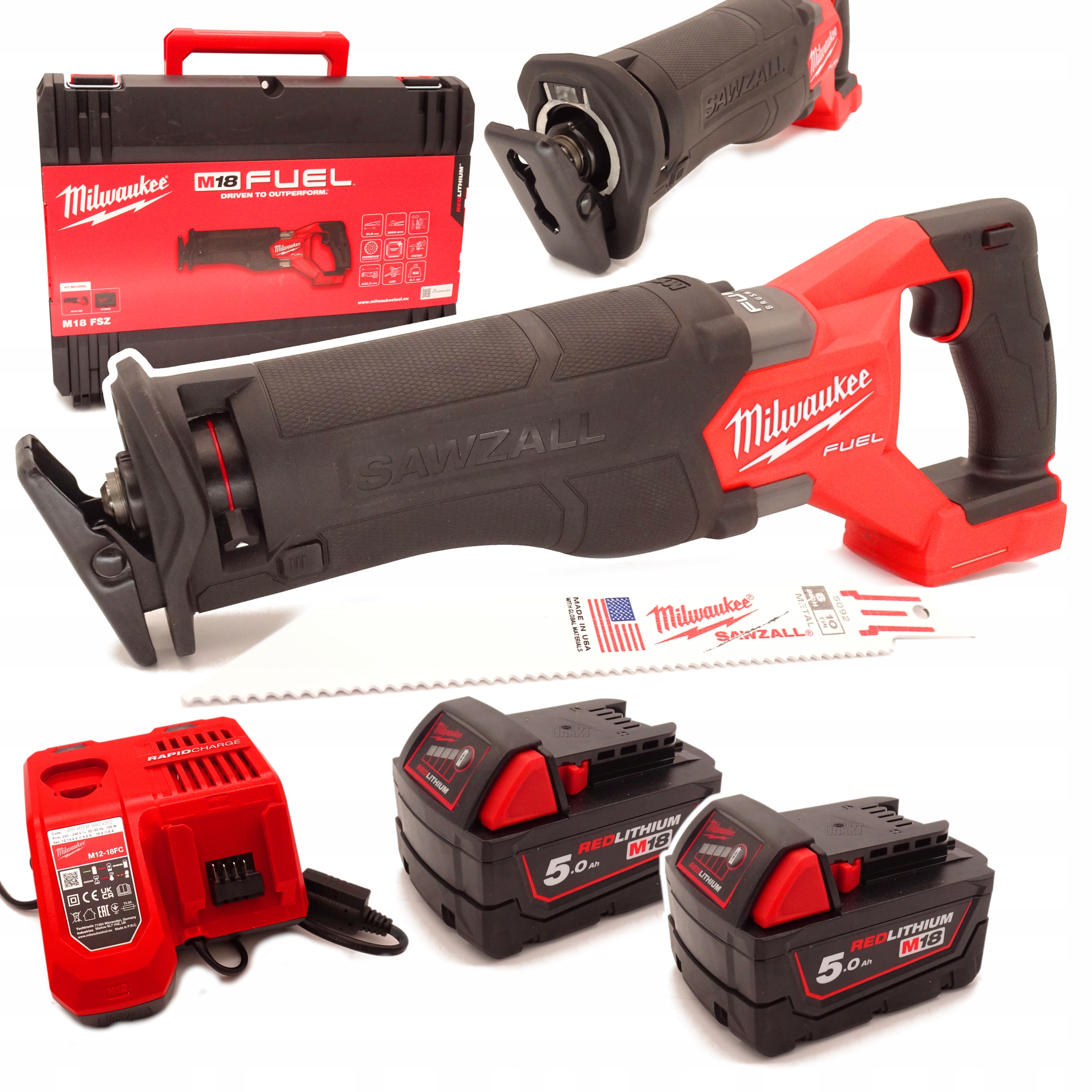 Piła szablasta Milwaukee M18 FSZ-502X Lisica Sawzall 4933478291 Fuel