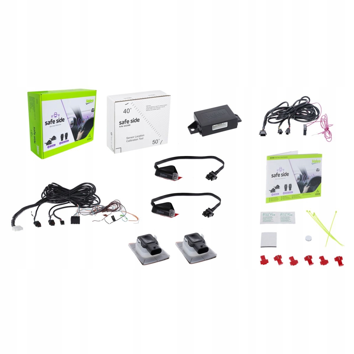 VAL632300 - 2X Valeo Safe Side датчик слепых зон монитор