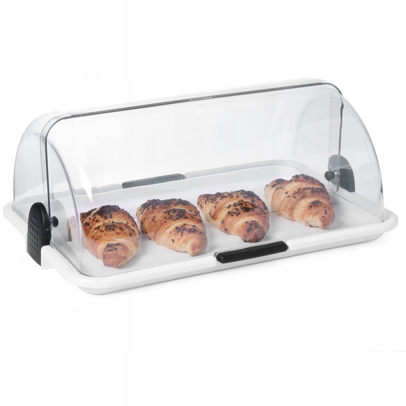 Gastronomická Jednobarevná Výstavní Vitrína S Víkem Typu Rolltop Bufet