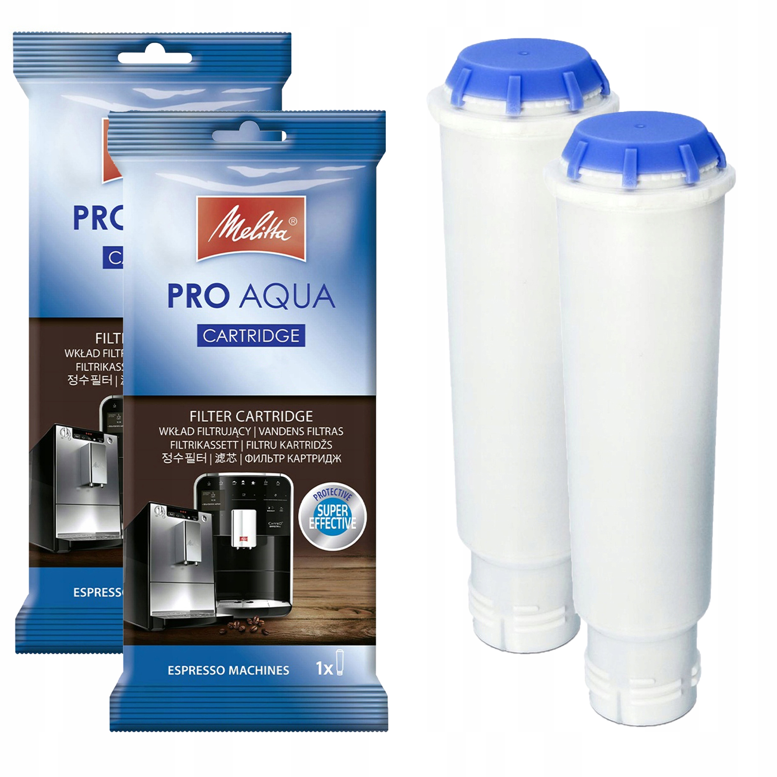 

2xFiltr wody do ekspresu Melitta Pro Aqua Oryginał