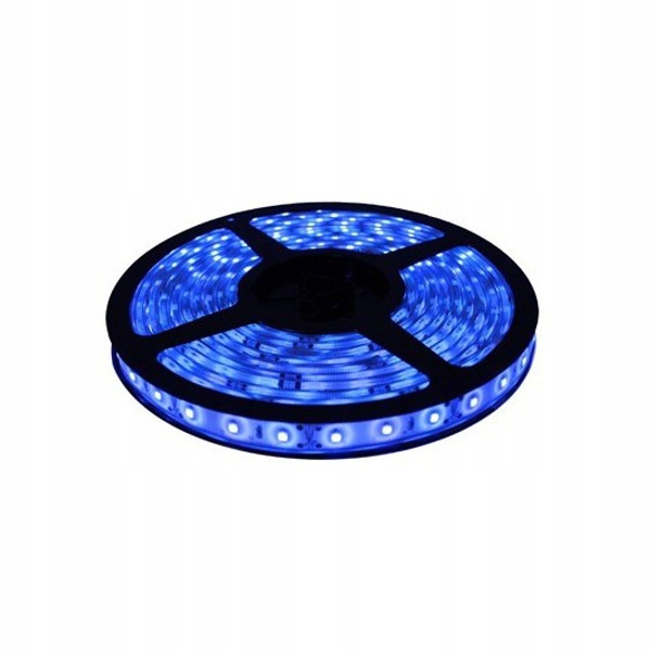 

Taśma Led niebieska 12V 3528 60SMD/m IP20 1m
