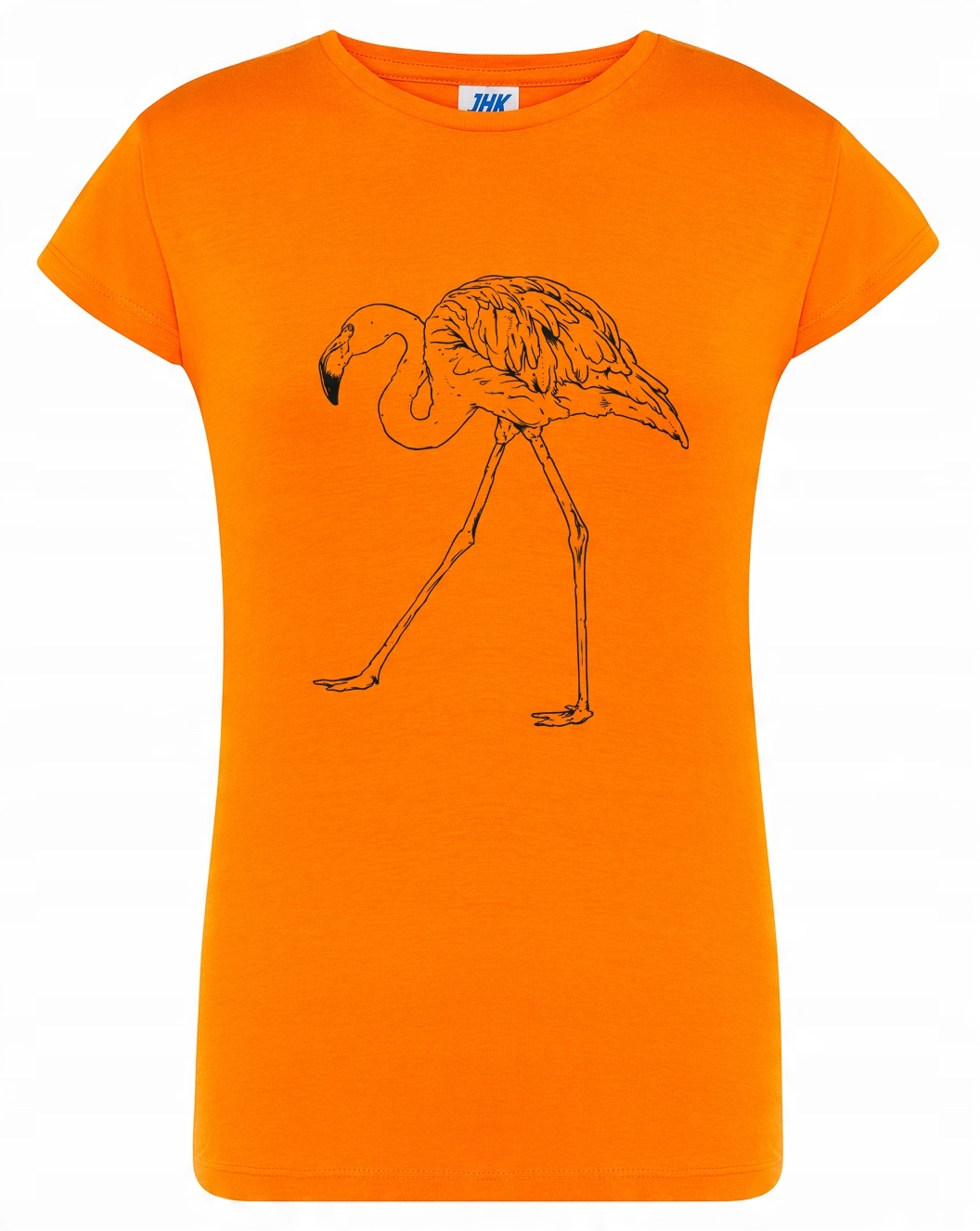 

Koszulka T-Shirt Z Ptakiem Flaming Na Lato XL or
