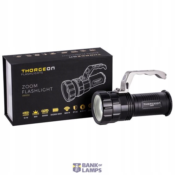 Thorgeon diodová svítilna 10 W 800 lm IP44 06002