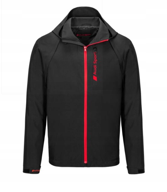 Kurtka Audi Sport Czarna Logo Nowa Kolekcja Roz. L