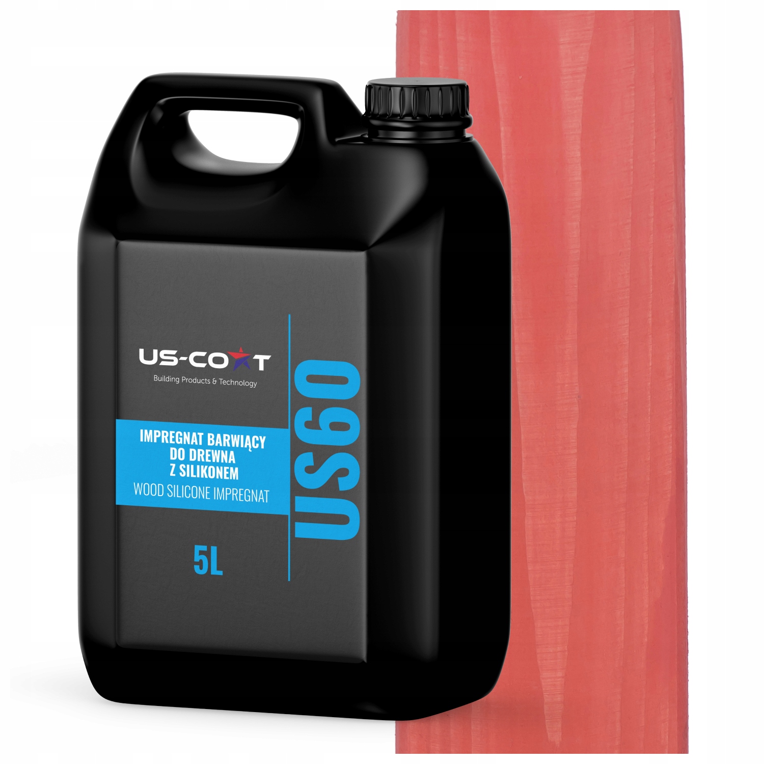 Barvící Impregnát Na Dřevo Se Silikonem 2v1 Altán Desky Písková Barva 5L