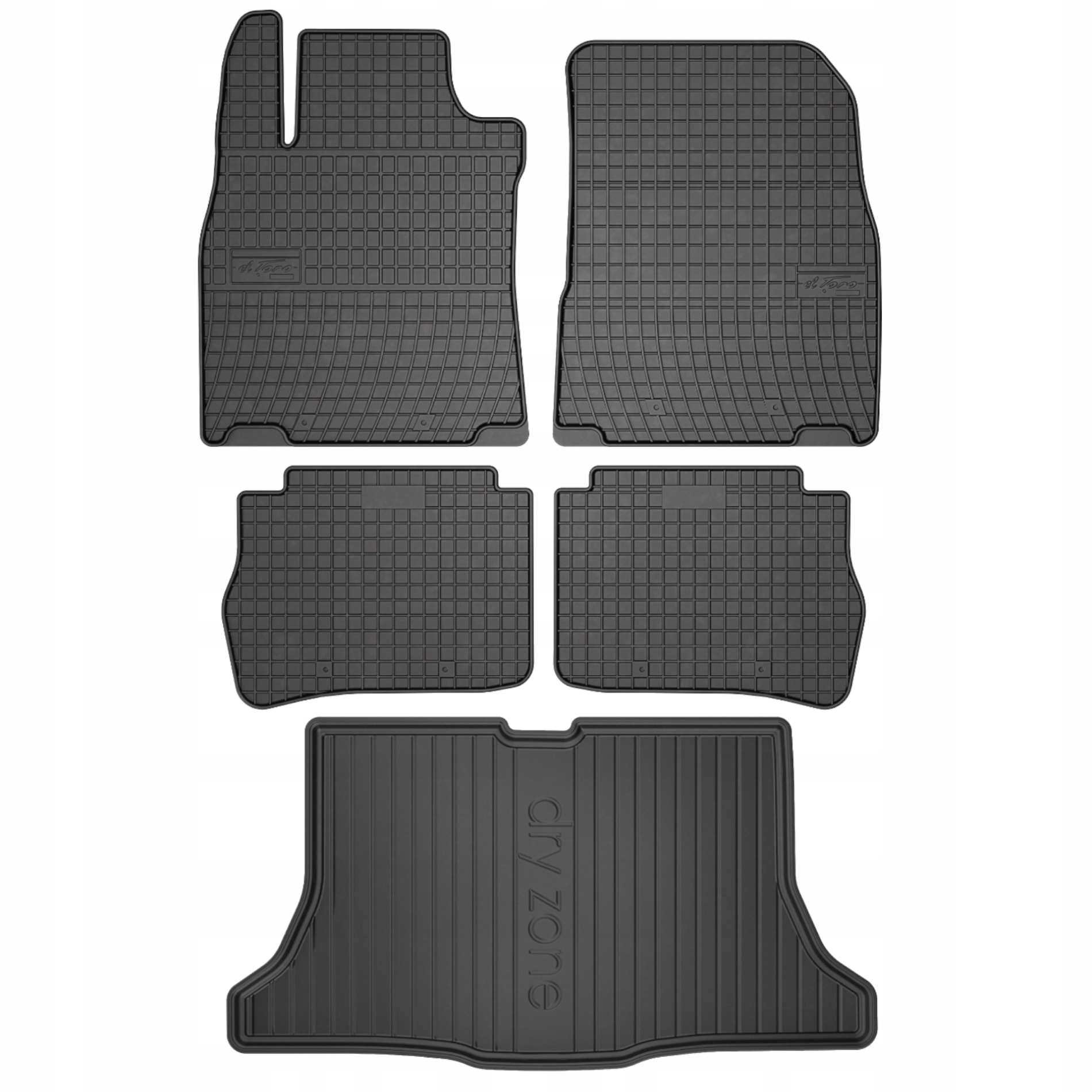 Koberce rohož Nissan Tiida I 04- hb bez reg. podl.