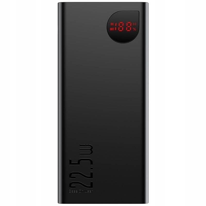 Baseus Adaman Digital Display Powerbanka 40000mAh 22.5W Black…