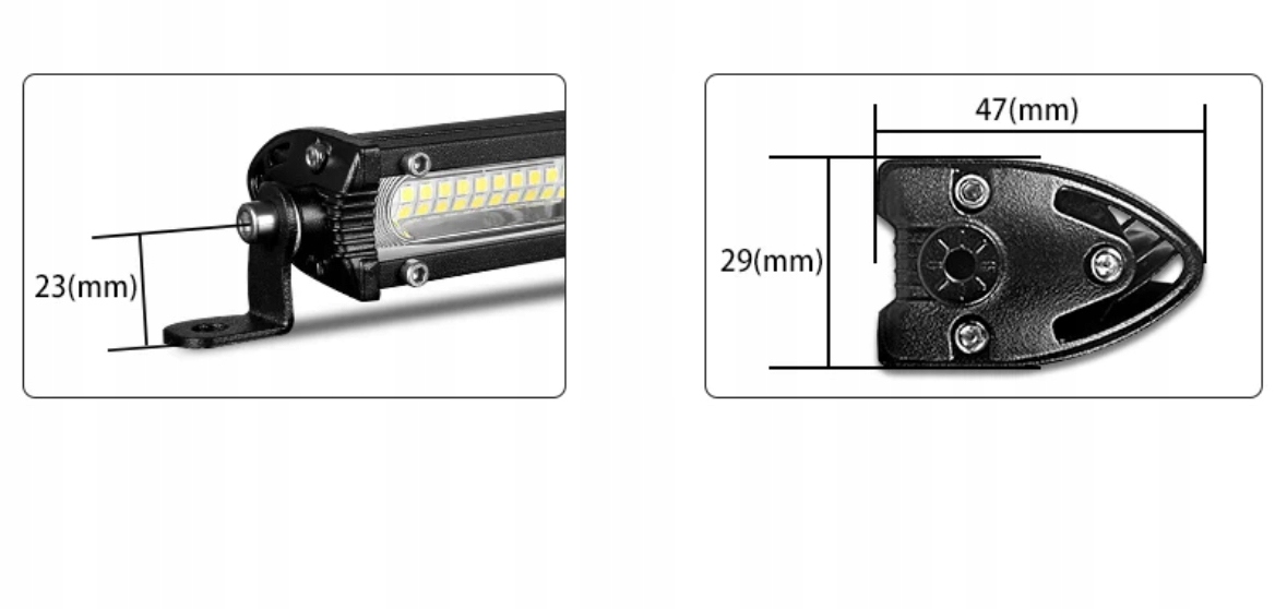 LAMPA ROBOCZA HALOGEN 400W 12-24V CREE PANEL LED Źródło światła LED