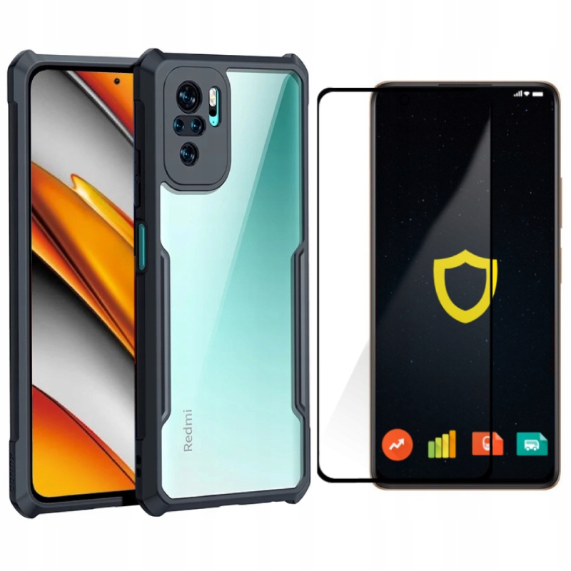 

Etui Beetle Pancerne Do Xiaomi Poco F3 Szkło