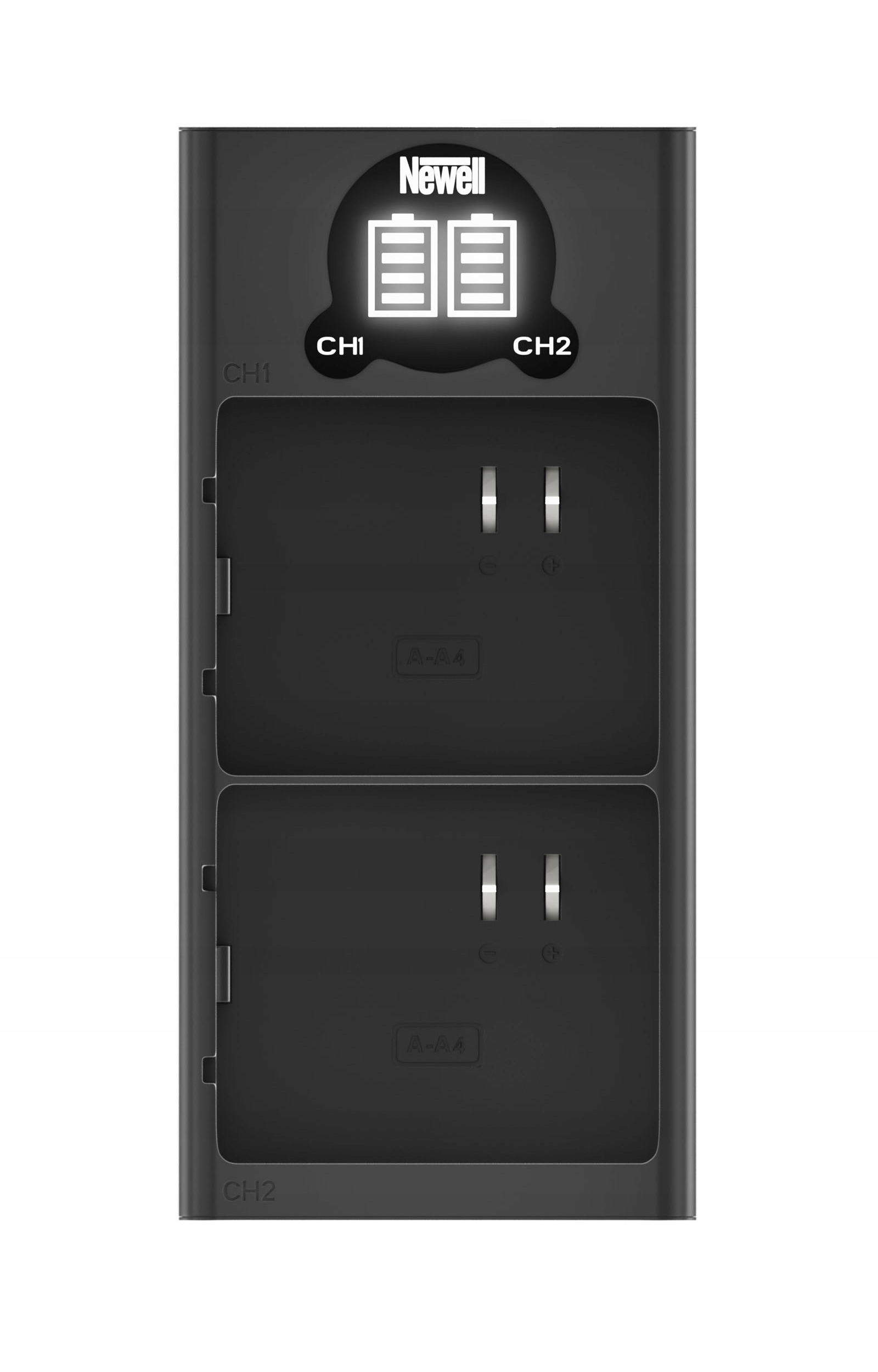 

Ładowarka Dual Newell Dl-usb-c do akumulatorów A4A